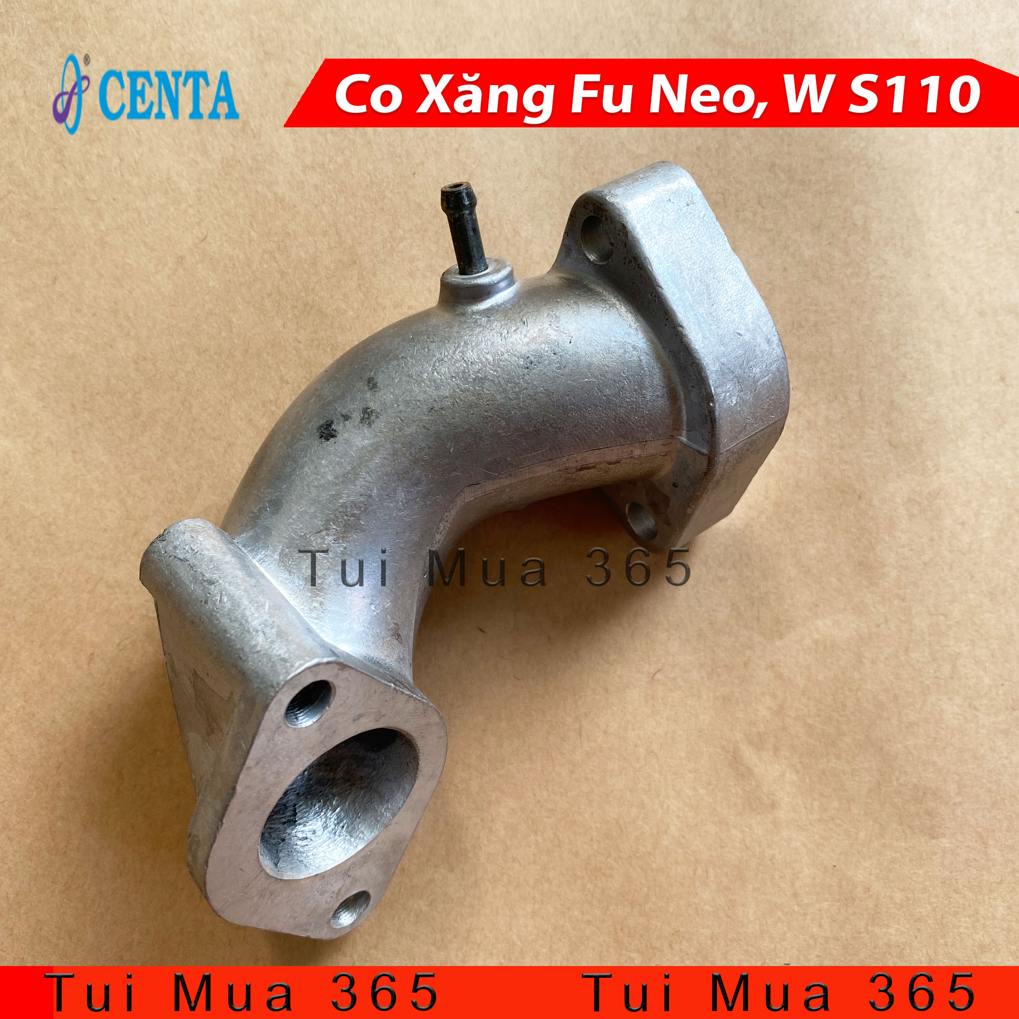 Co Xăng Cổ Xéo Độ Xe Future Neo, Wave S110 Hiệu Centa