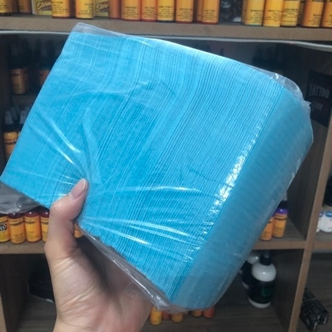 Bịch 125 Khăn Trải Bàn Xăm vệ sinh dùng 1 lần