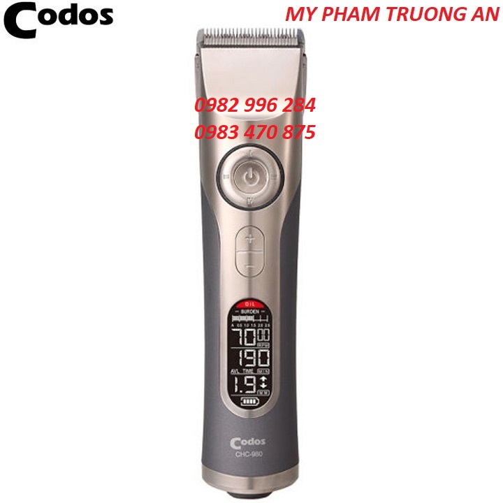 (Chính hãng) Tông đơ cắt tóc Codos 980 CHC-980