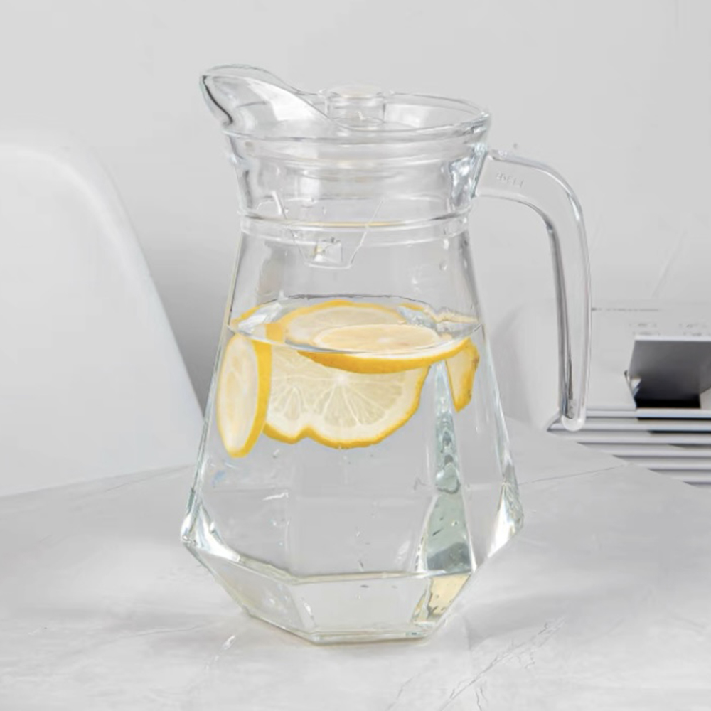 Bình nước thủy tinh Deli góc 1.3 lít - EH1028