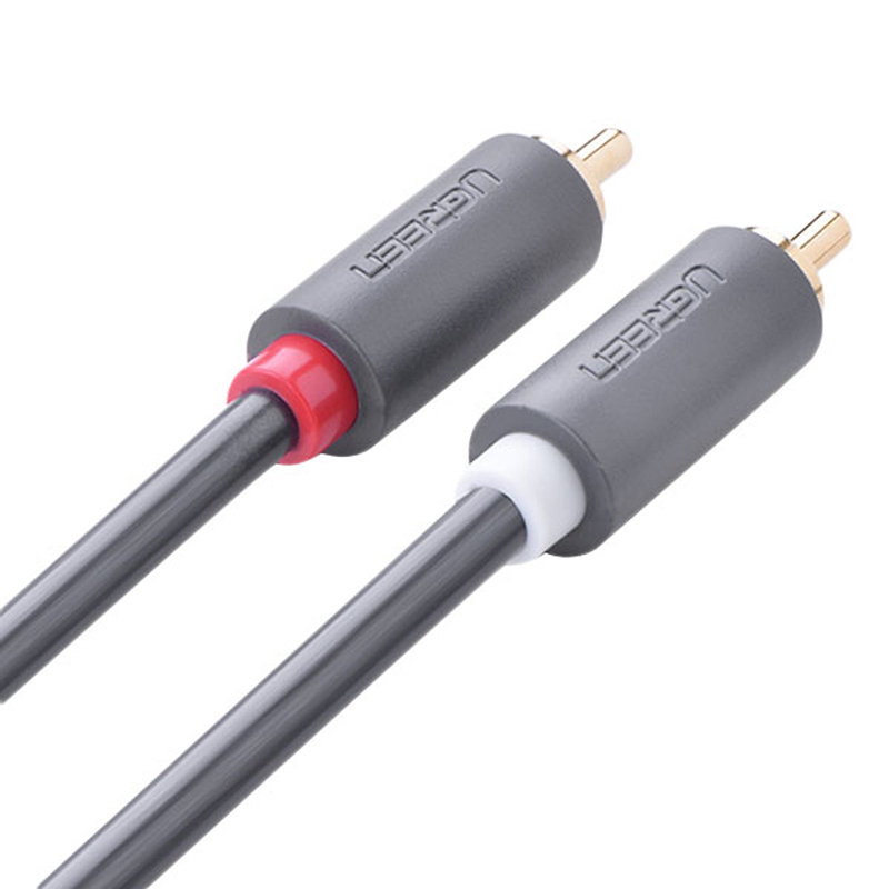 Cáp AV 2 đầu bông sen Ugreen AV104 1.5M đến 5M - Dây 2 đầu AV cho Loa Âm ly