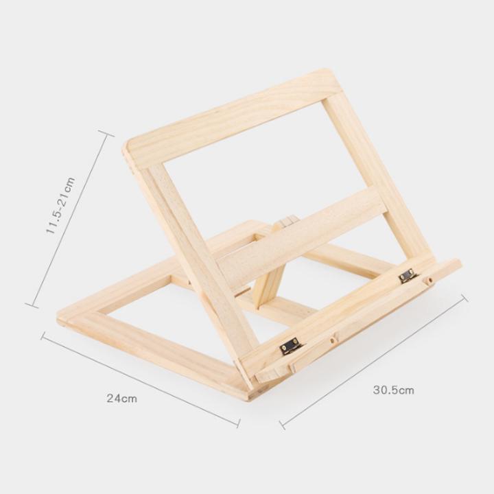 Giá đỡ đọc sách gỗ thông
