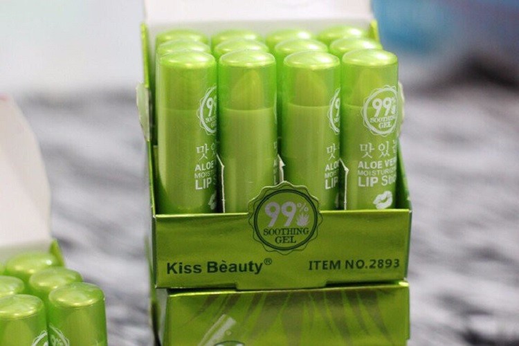 [HCM]Son dưỡng ẩm môi Aloe Vera 99%