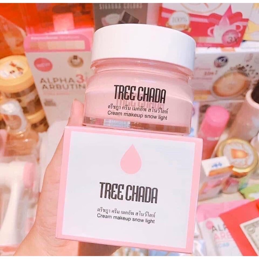 Kem makeup thần thánh Treechada thái Lan
