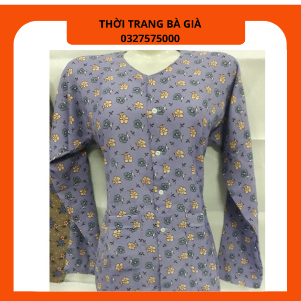 Áo đũi bà già dài tay cho các bà các mẹ. ảnh thật