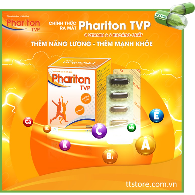PHARITON TVP - Bổ não - Nhân sâm - Bổ gan [Pharciton, Pharmaton]