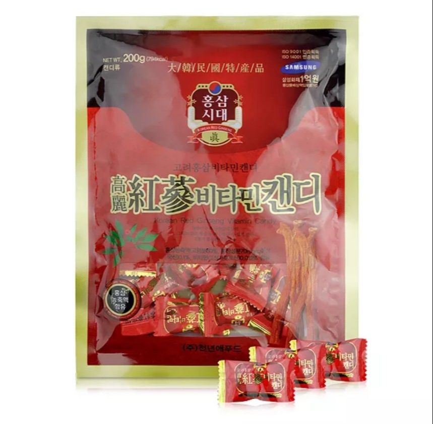 kẹo sâm Hàn Quốc 200g  ( HCM )