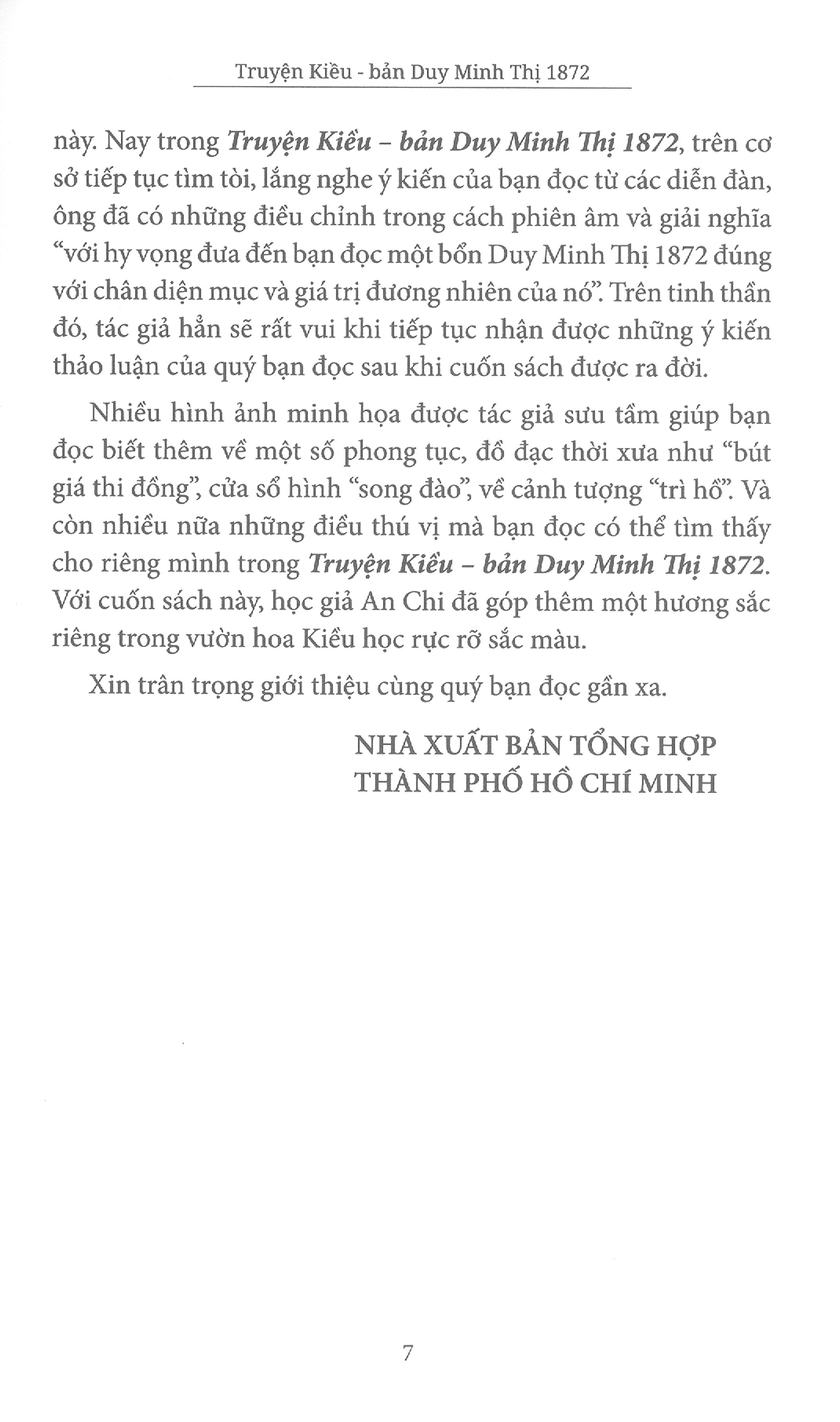 Truyện Kiều Bản Duy Minh Thị 1872