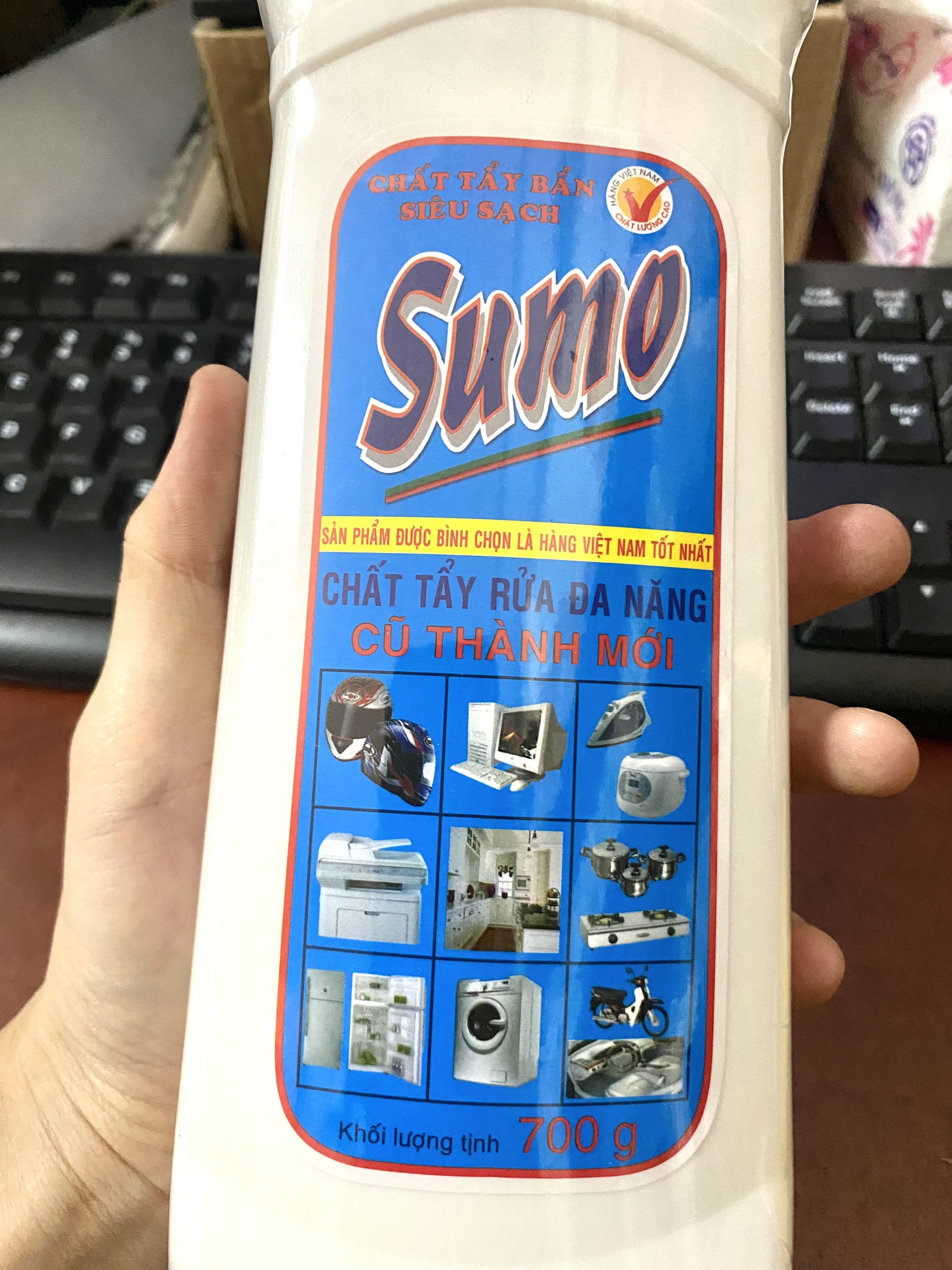 Chất tẩy rửa đa năng SUMO 700g ( cũ thành mới )