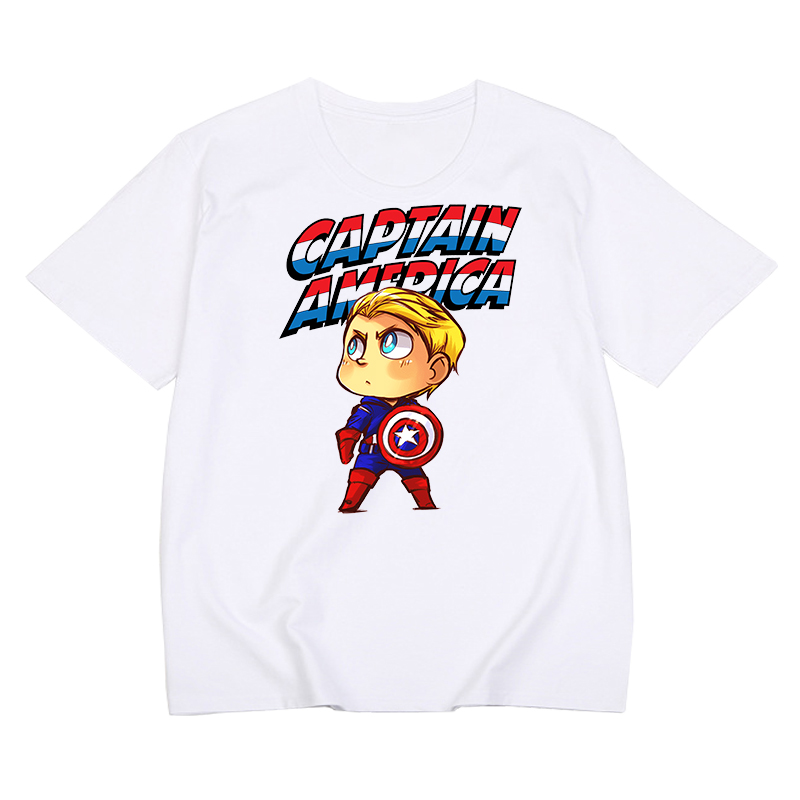 Áo thun bé trai, áo bé trai CAPTAIN AMERICA dễ thương, chất vải cotton Hàn Quốc dễ chịu BTBB2 LAVIE CLOTHING