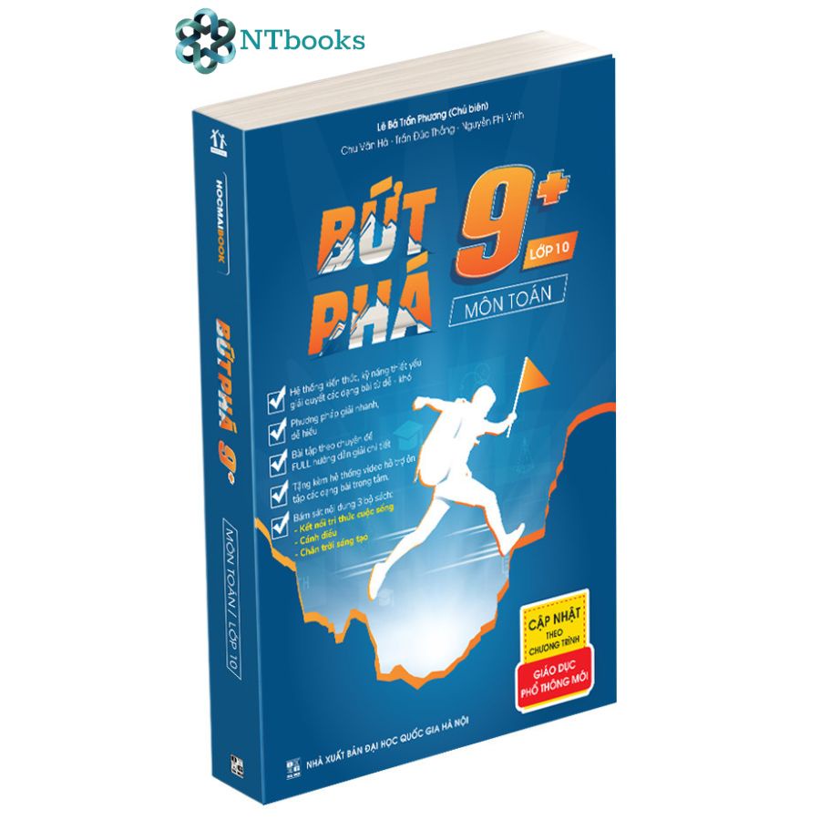 Sách bứt phá 9+ môn toán lớp 10 - ntbooks