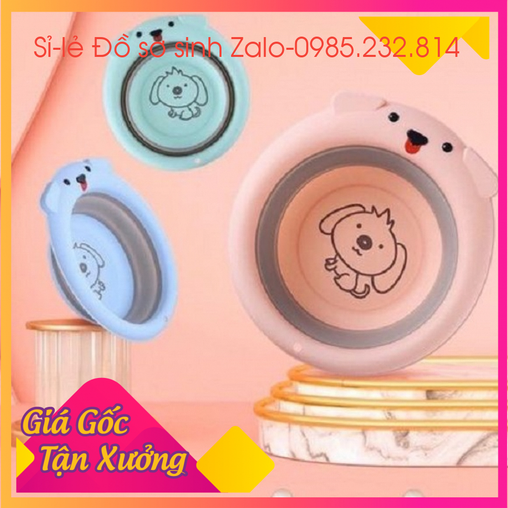 CHẬU GẤP GỌN HÌNH THÚ THÔNG MINH