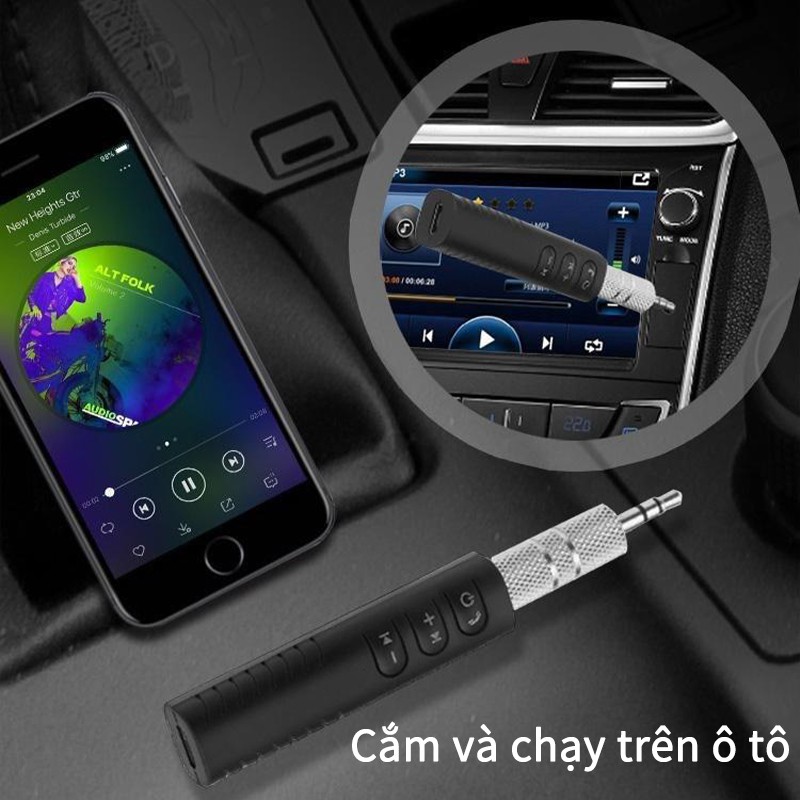 Đầu Thu Bluetooth Receiver Tạo Kết Nối Âm Thanh 4.1 - USB Bluetooth BT450 Wireless Receiver