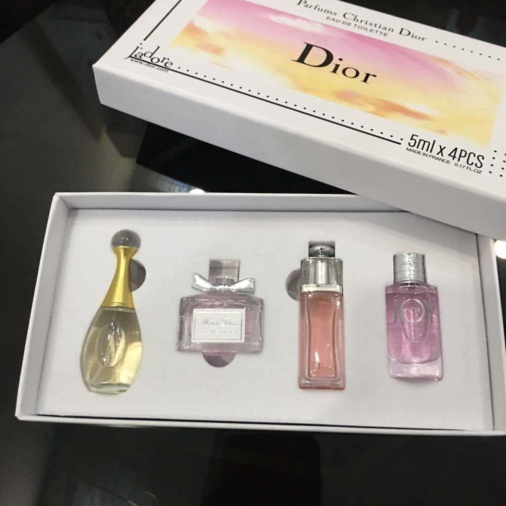 Set nước hoa dior 5 chai mini cho phái nữ