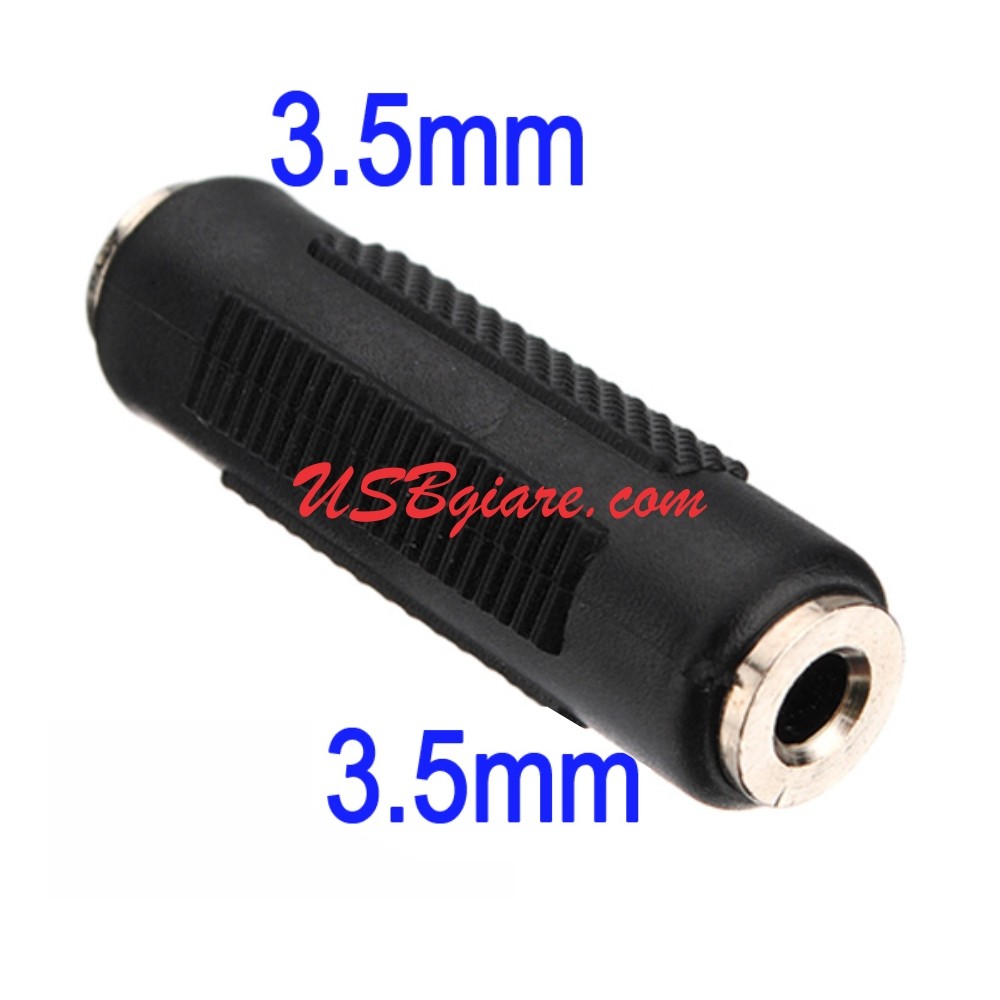 Đầu nối jack audio 3.5mm 2 đầu cái