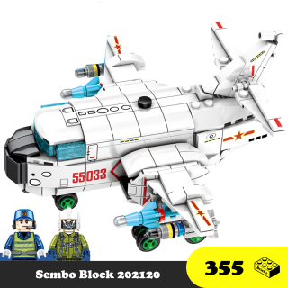 Sembo Block 202120 Máy bay quân sự ném bom F-20 thumbnail