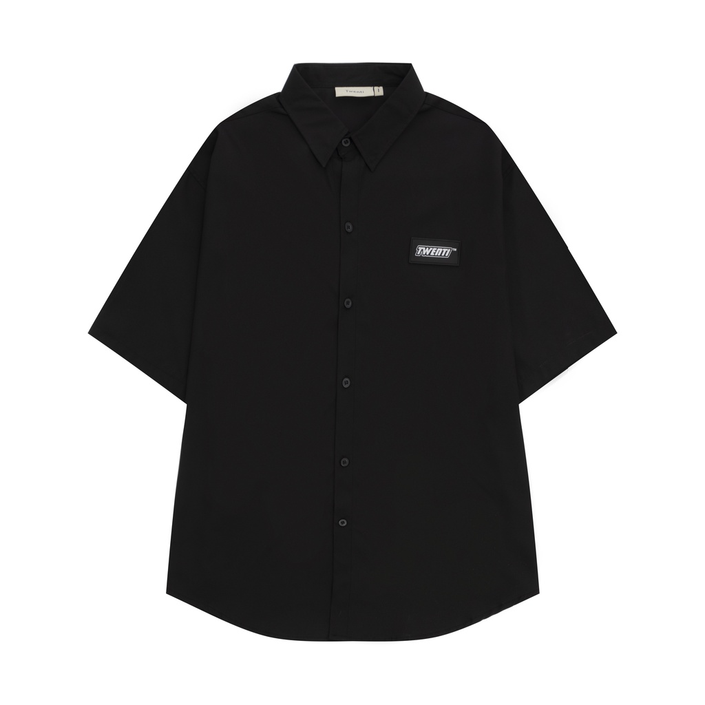 [Nhập Lazxuhuong03 - Giảm 40k/299k]ÁO SƠ MI TRƠN TWENTI TAG ĐƠN GIẢN