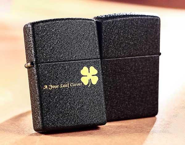 Bật lửa Zippo Crackle Clover 236A