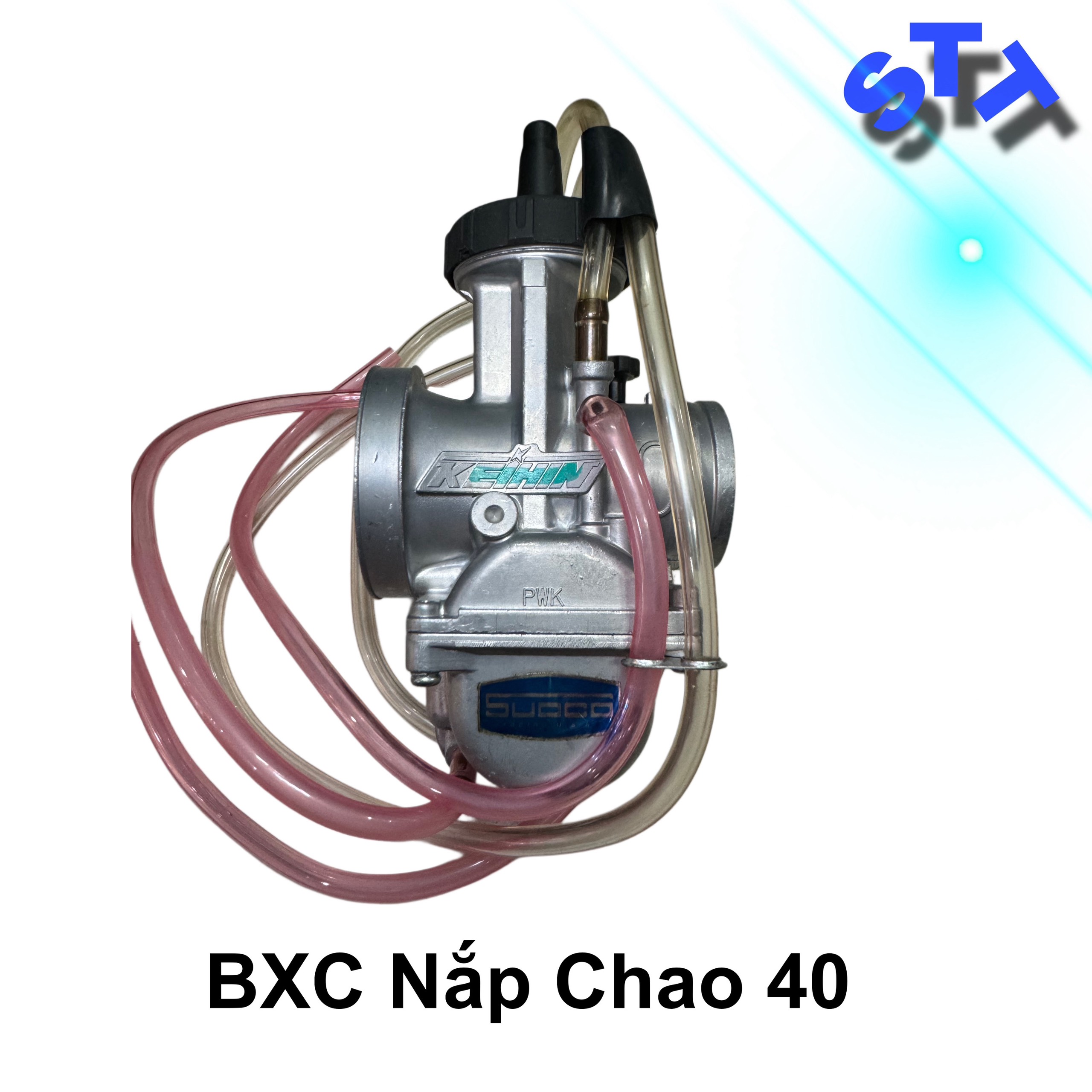 Bình xăng con nắp chao 33mm / 38mm / 40mm - chuẩn đẹp 1:1