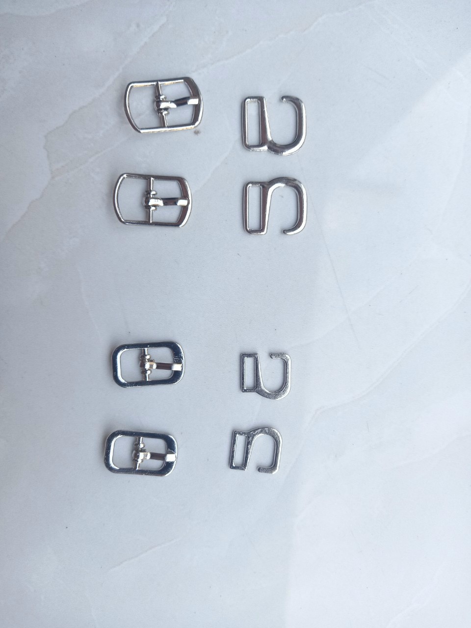 Khóa móc giày,khoen móc giày 1 cm, 0,8 cm
