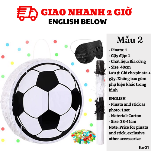 Pinata trái banh tròn KAB40
