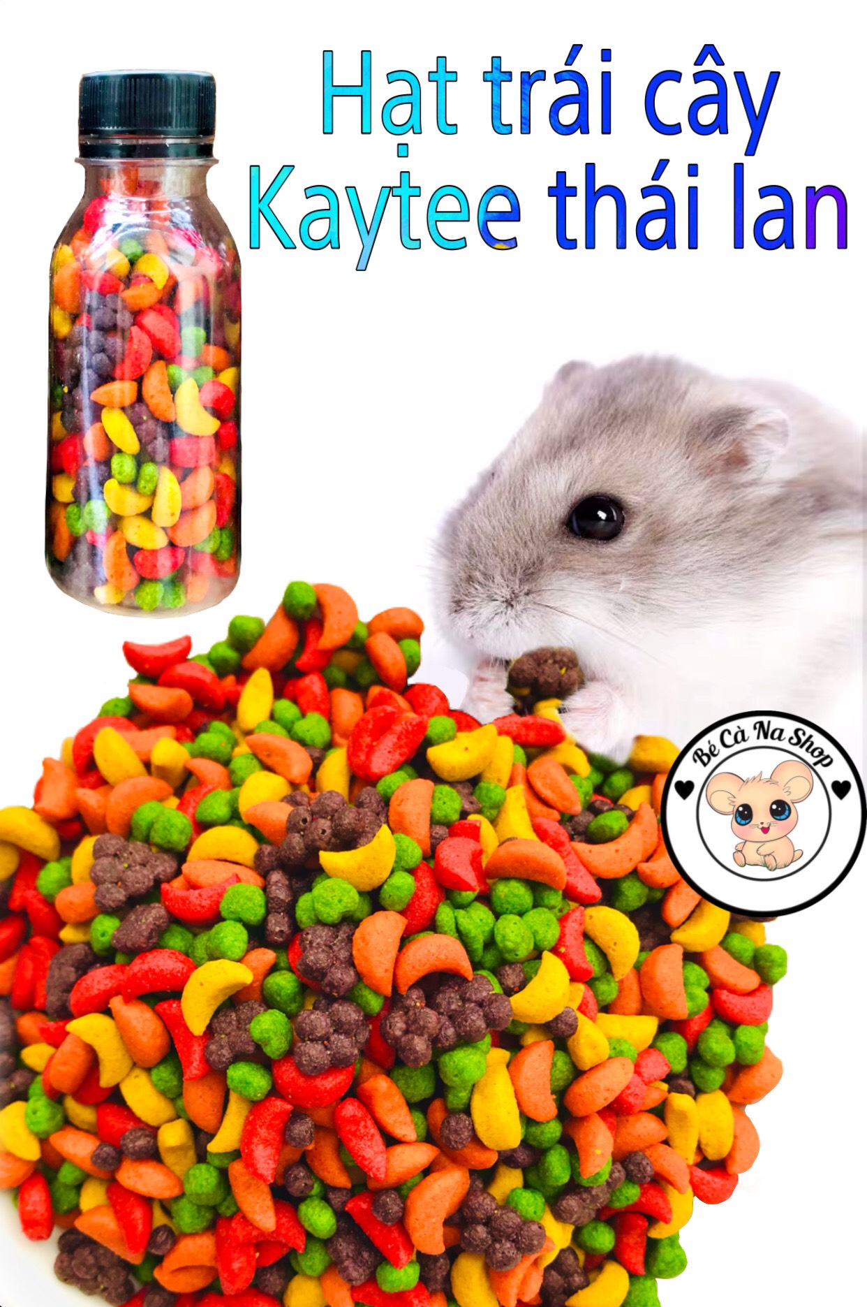 hạt trái cây kaytee cho hamster nhập khẩu thái lan