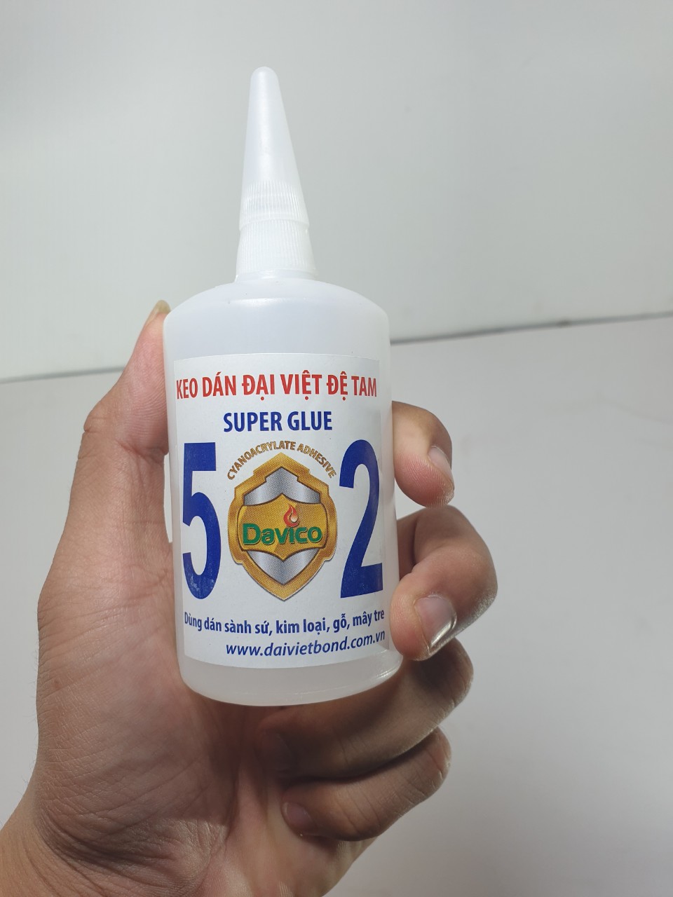 Keo dán sắt 502 / keo 502 (nhỏ, trung, lớn)