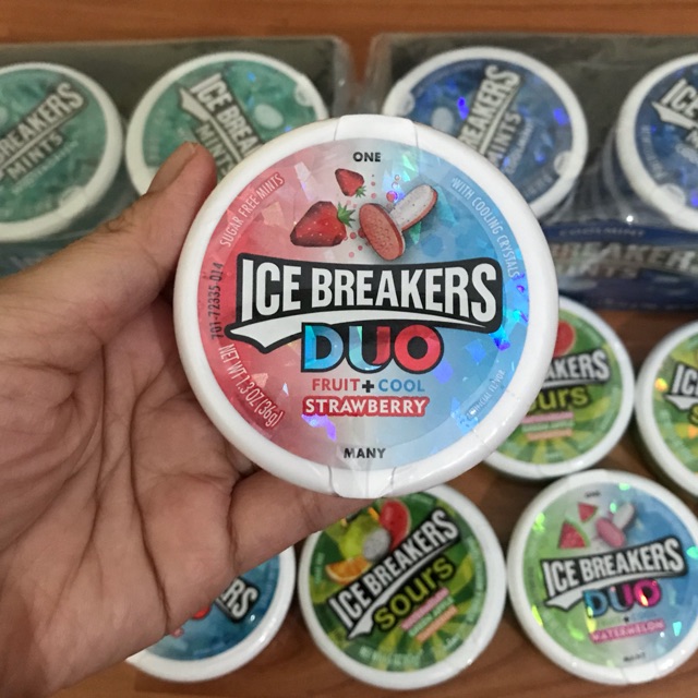 Kẹo ngậm không đường Ice Breakers 42g Mỹ - DateT1/2024