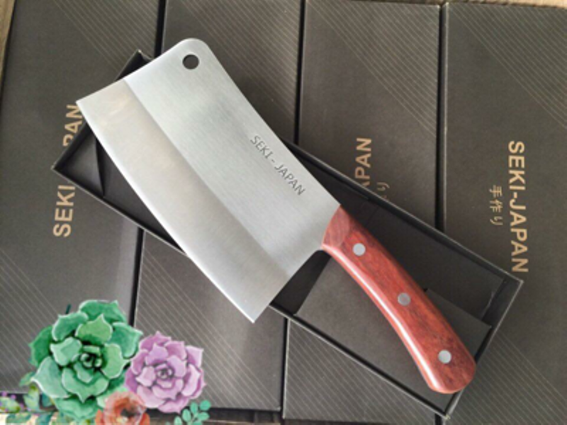 DAO CHẶT SEKI JAPAN NẶNG 900G LOGO KHẮC CHÌM