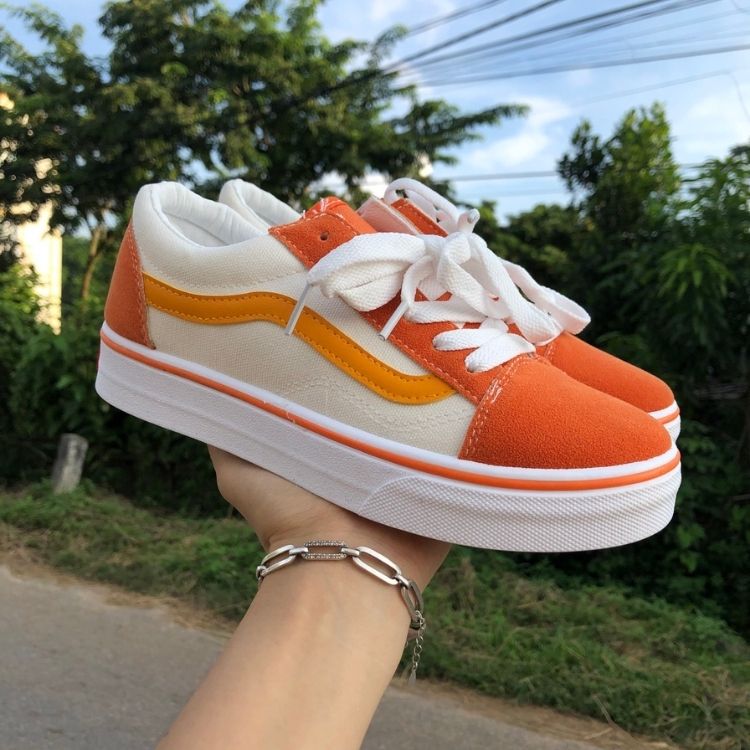 Giày V.a.n Quảng Châu Nhiều Màu Full Box, Giày Thể Thao Nam Nữ, Giay Van old, Giay Học Sinh