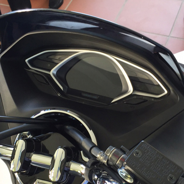 Miếng dán PPF bảo vệ mặt đồng hồ xe Honda PCX 2017 - 2020