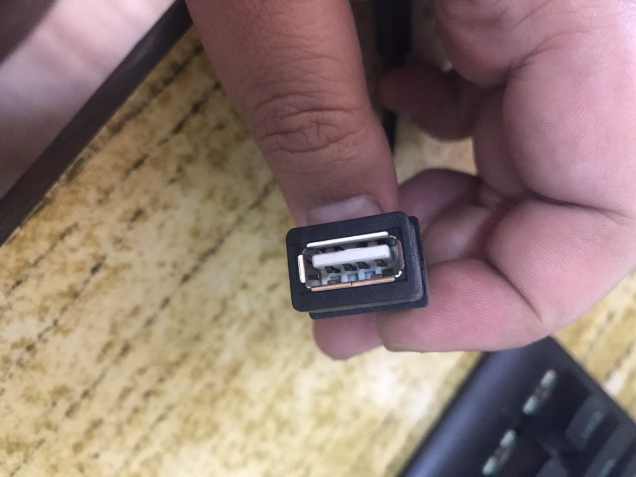 [HCM]Cáp OTG Đen Chuyển Đổi USB sang Mini-B