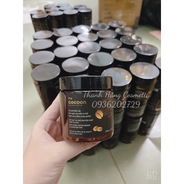 Tẩy tế bào chết Cà Phê Cocoon - 200g