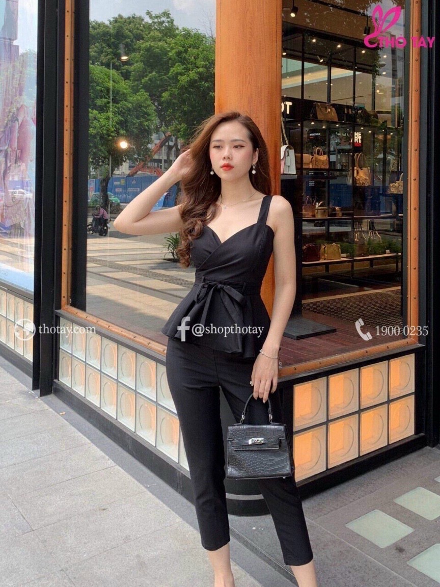 [HCM]SET BỘ ÁO PEPLUM ĐI CHƠI DẠO PHỐ TƯƠI MÁT CHO GIỚI TRẺ QC