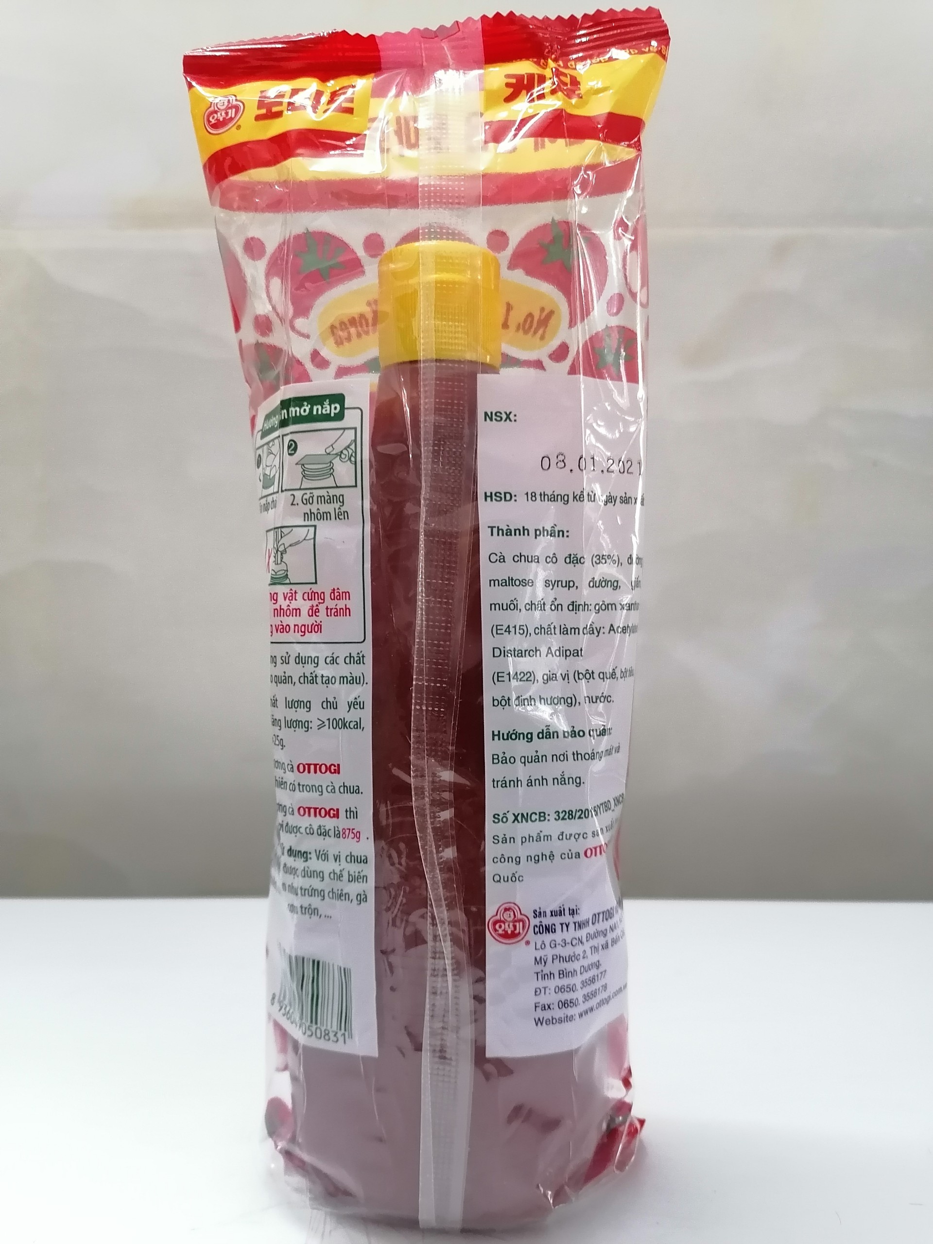 [CHAI LỚN 500g] TƯƠNG CÀ CHUA CÔ ĐẶC [VN] OTTOGI Tomato Ketchup