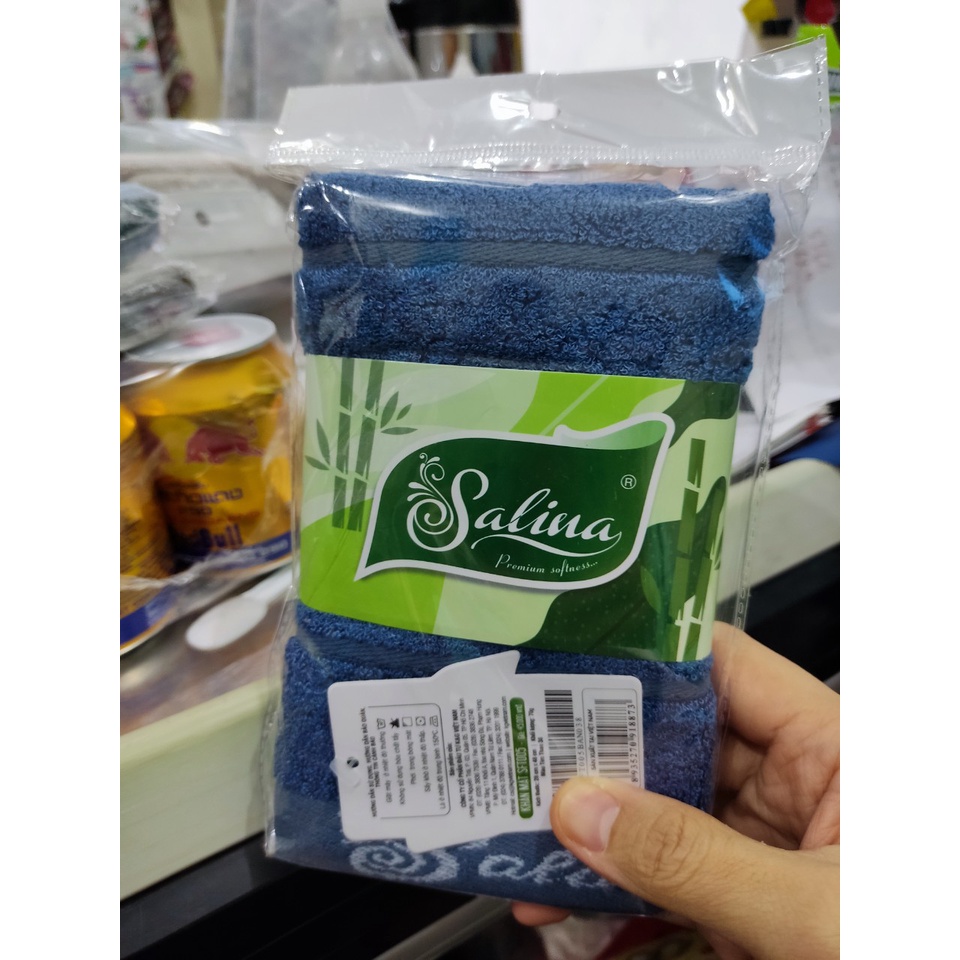 Khăn mặt Salina Cao cấp 28cm x 48cm