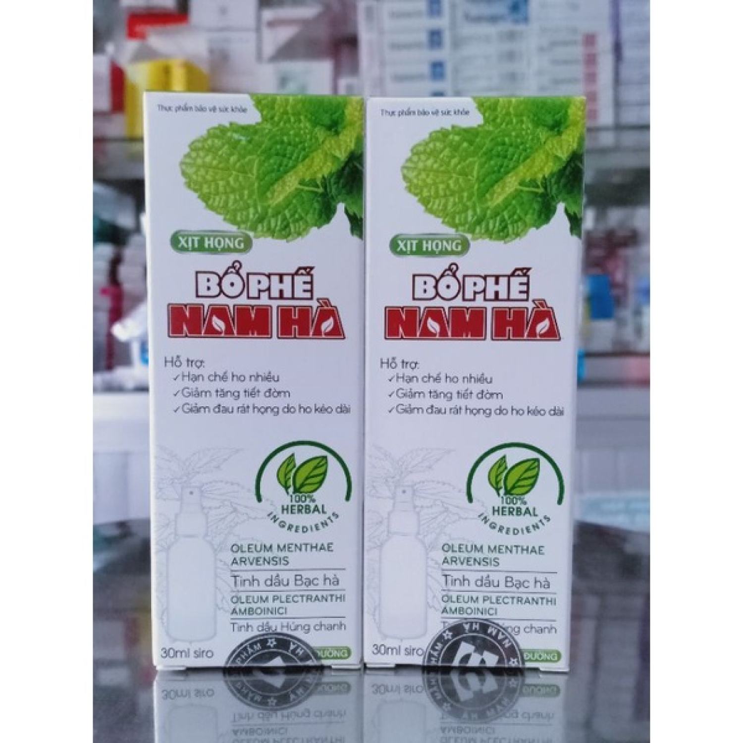 [SHIP NHANH]xịt Họng Bổ Phế NAM HÀ 30ml