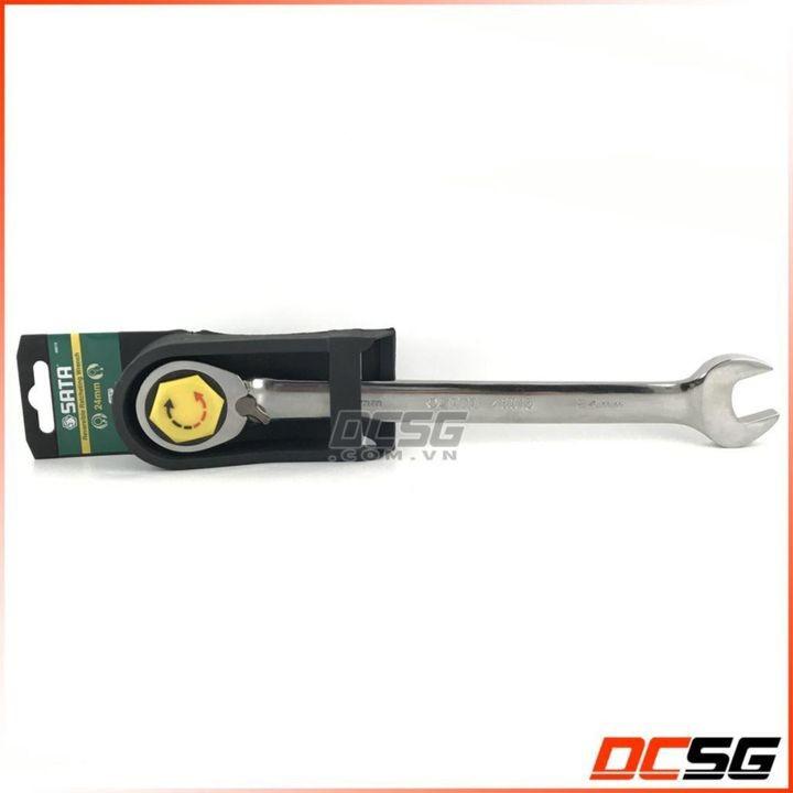 Cờ lê vòng miệng tự động đảo chiều sata 8mm -24mm