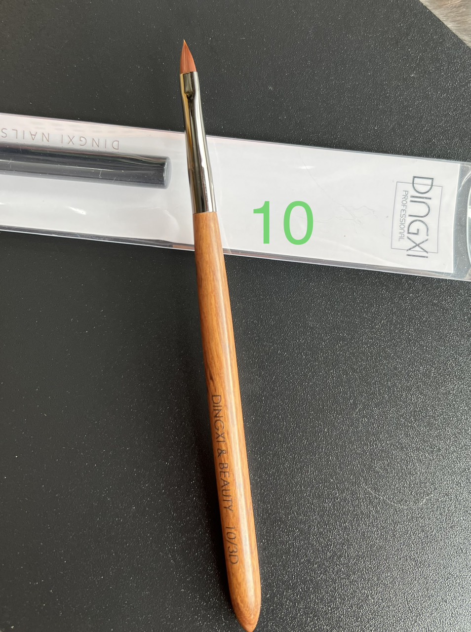 Cọ chuyên nail loại tốt cán gỗ dingxi