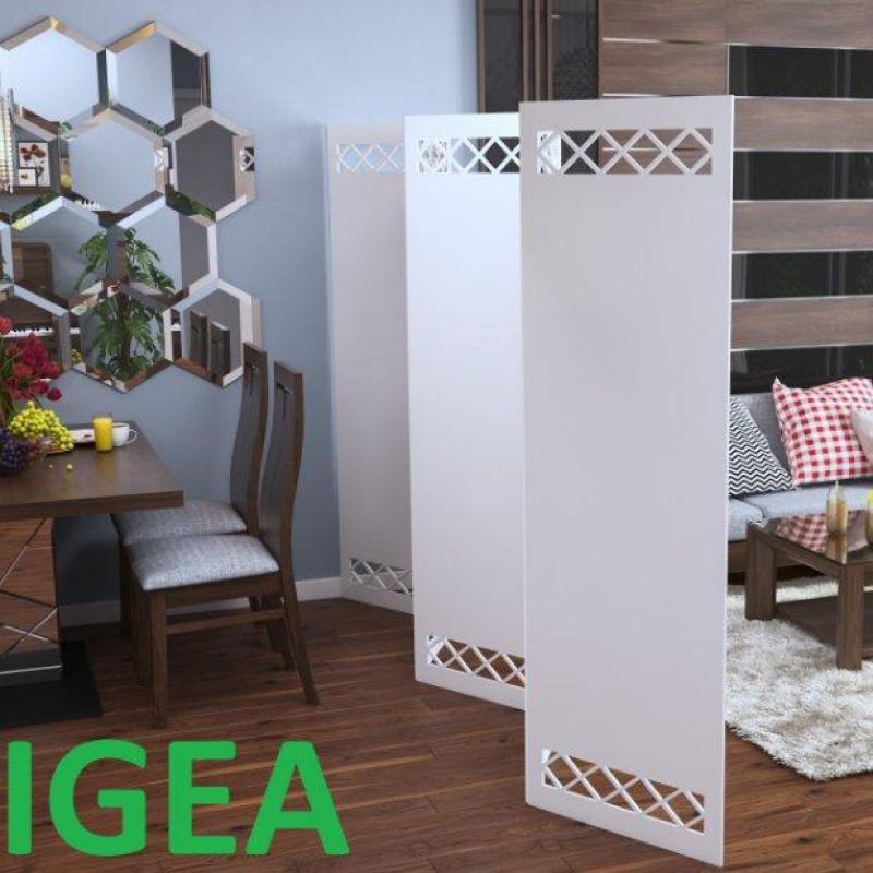 Vách Ngăn Bình Phong Kín IG465 (Giá cho 1 tấm rộng 60cm kèm 2 chân)