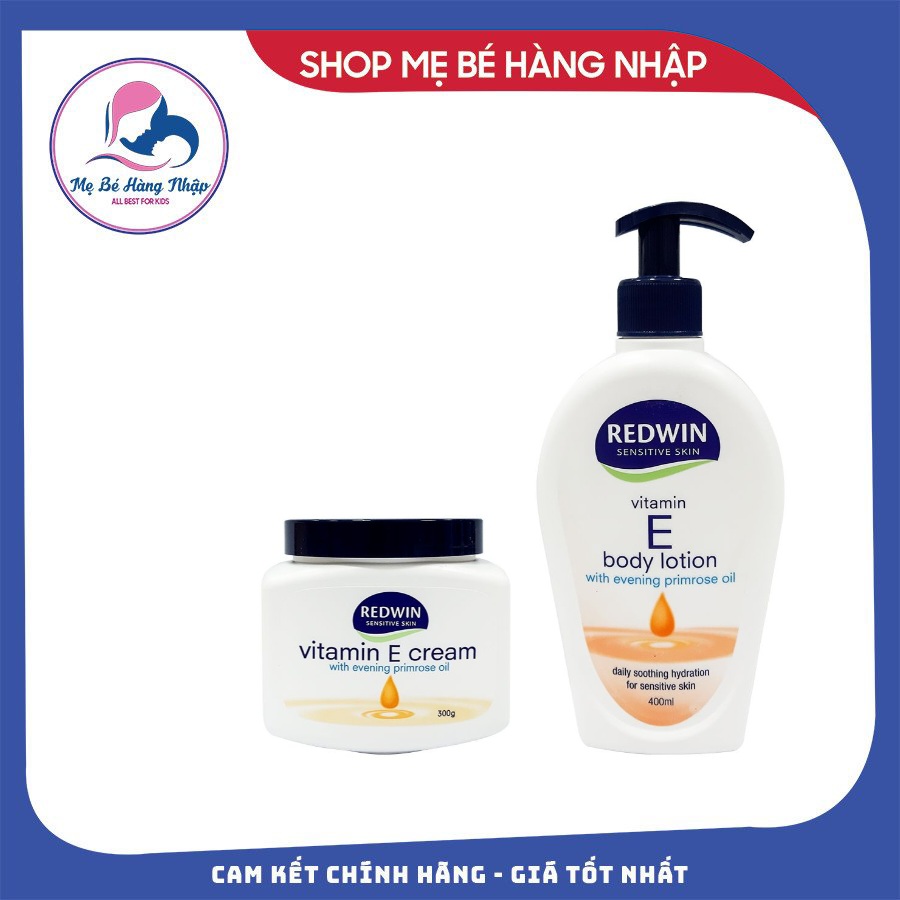 Kem dưỡng da mềm mịn Redwin Vitamin E của Úc.