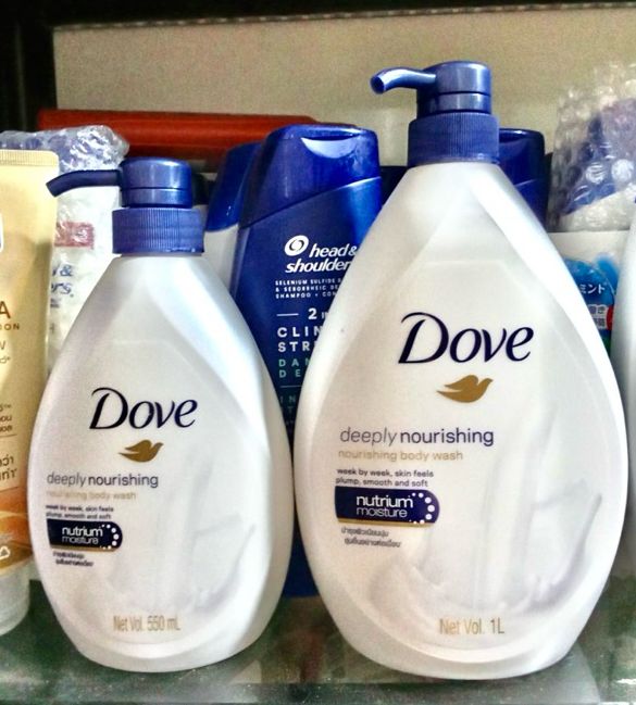 Sữa tắm dove 550ml - 1.000ml thái lan