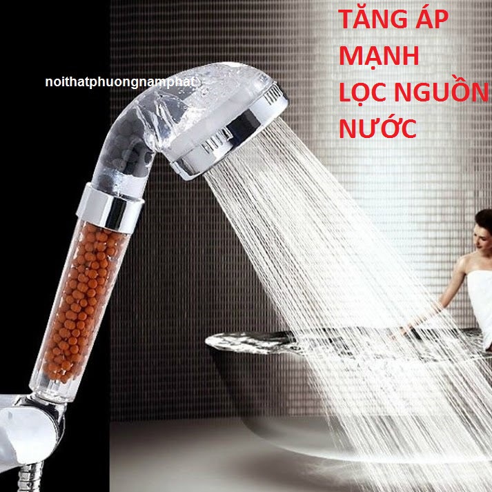 TĂNG ÁP MẠNH Tay Sen Tắm Vòi Hoa Sen TĂNG ÁP TS4 KHÔNG DÂY SEN, những hạt thỏi than để tạo thành dòng xoáy tăng lực nước vòi sen tắm vòi sen tăng áp