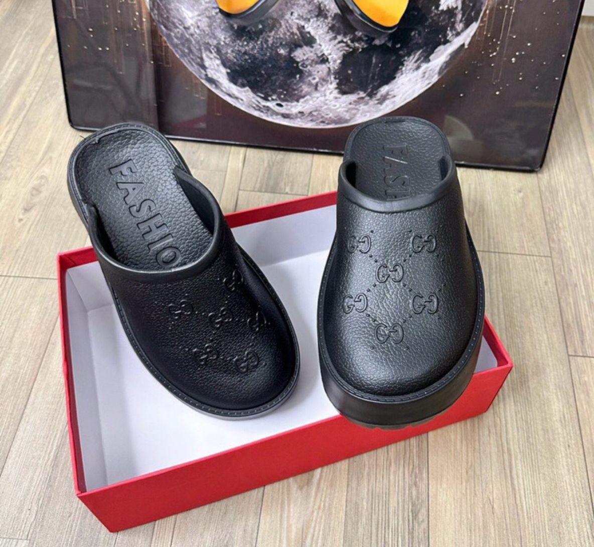Dép sục đế cao 5cm êm châm phối đồ cực xinh