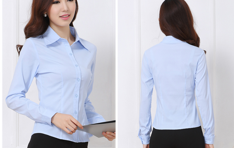 Sơ mi công sở màu xanh HaiAnh SM32