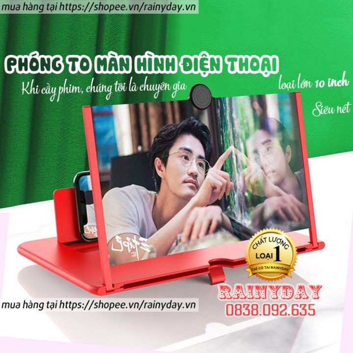 Kính phóng to màn hình điện thoại 5D phóng đại màn hình 3d cho điện thoại xem phim 4D siêu nét