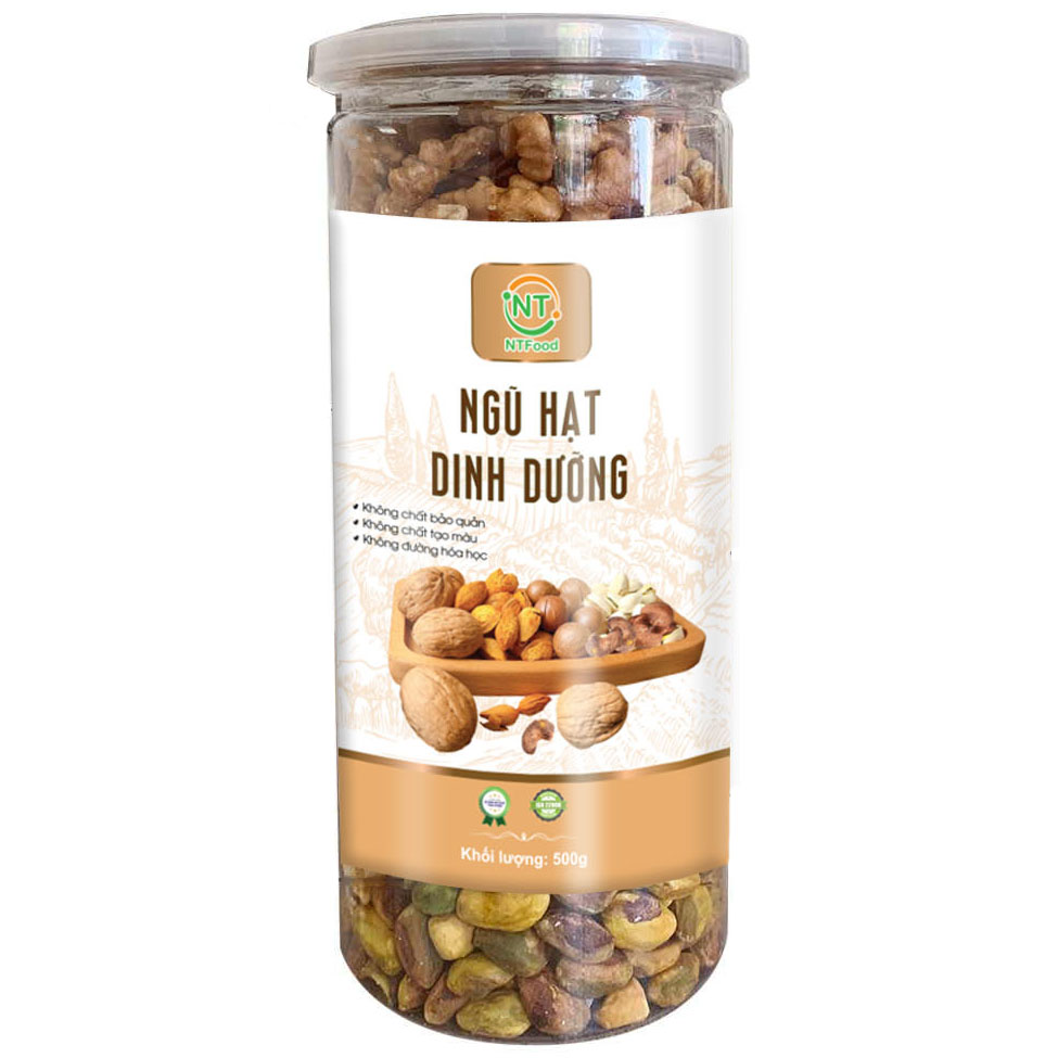 Ngũ hạt dinh dưỡng ntfood 500gr - nhất tín food