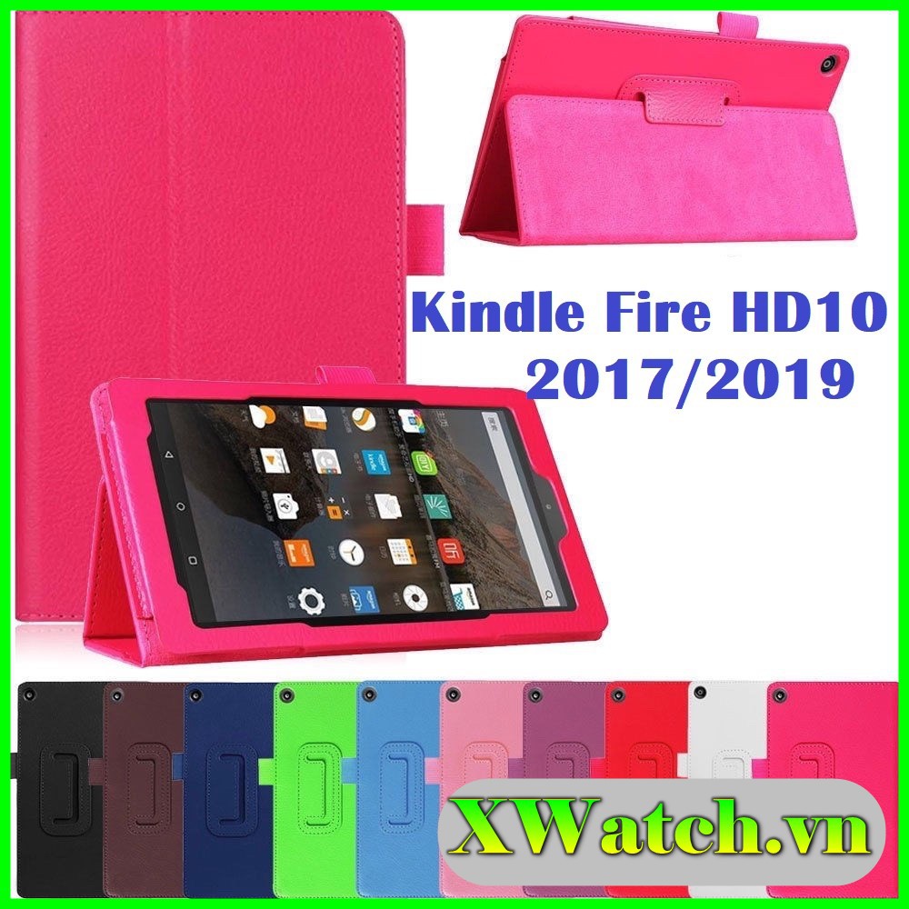Bao da pu amazon kindle fire hd 10 hd10 2017 2019