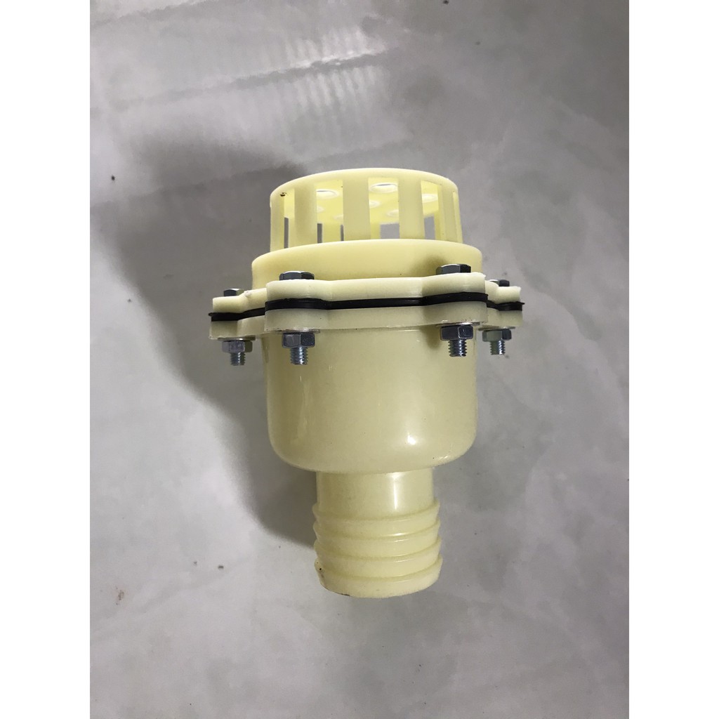 Lúp Bê Máy Bơm Nước nhựa trắng (Rọ Lọc, Rọ Bơm, Giỏ Hút Nước) phi 50, phi 60, phi 75