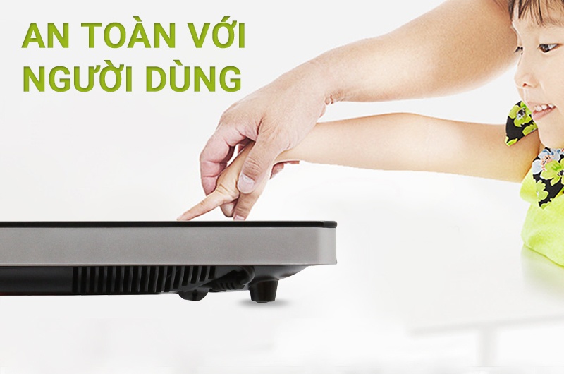 Bếp hồng ngoại Sanaky (Nhật Bản) SNK2102HG 2000W (Mới 100%, bảo hành chính hãng 12 tháng)
